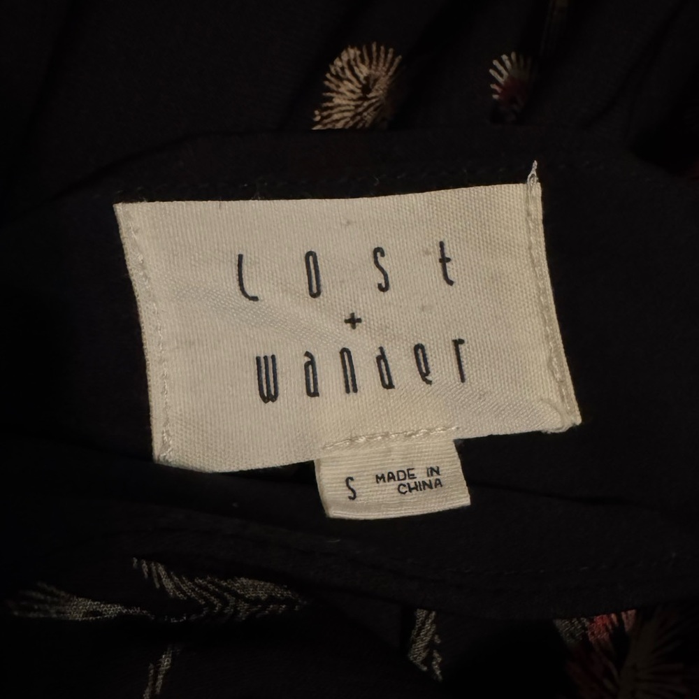 Lost + Wander Black Fleur Maxi Floral Dress - Picture 12 of 13